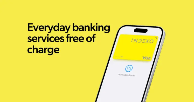 INDEXO Bank offers everyday banking services free of charge