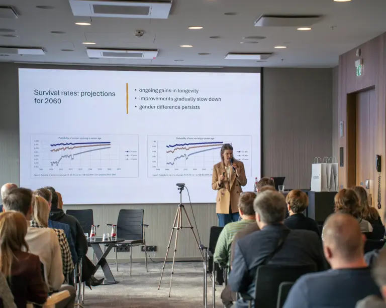 Demogrāfijas iespaidā 2060. gadā pensija nosegs vien 55% no tā brīža algas